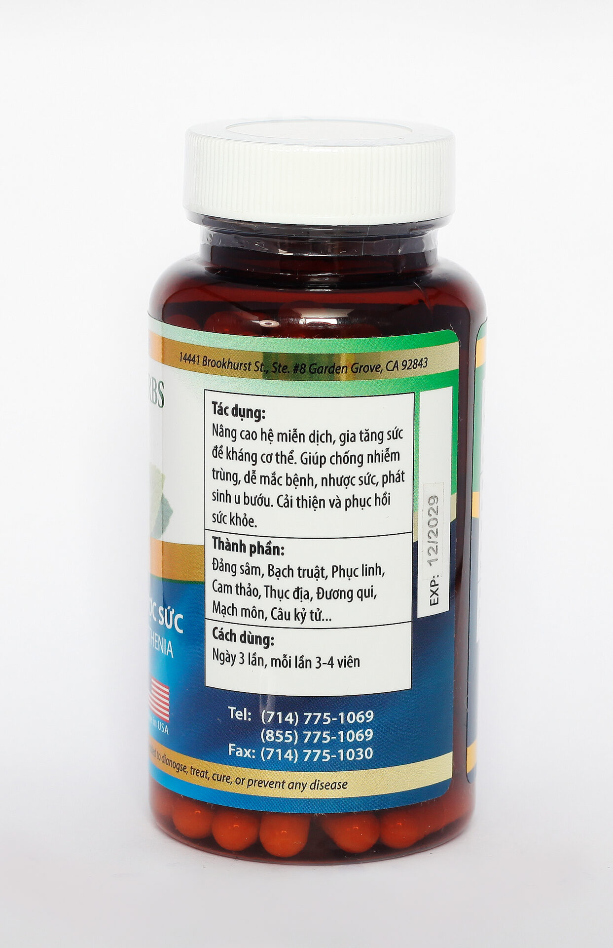 CT.126: Suy giảm miễn dịch, nhược sức