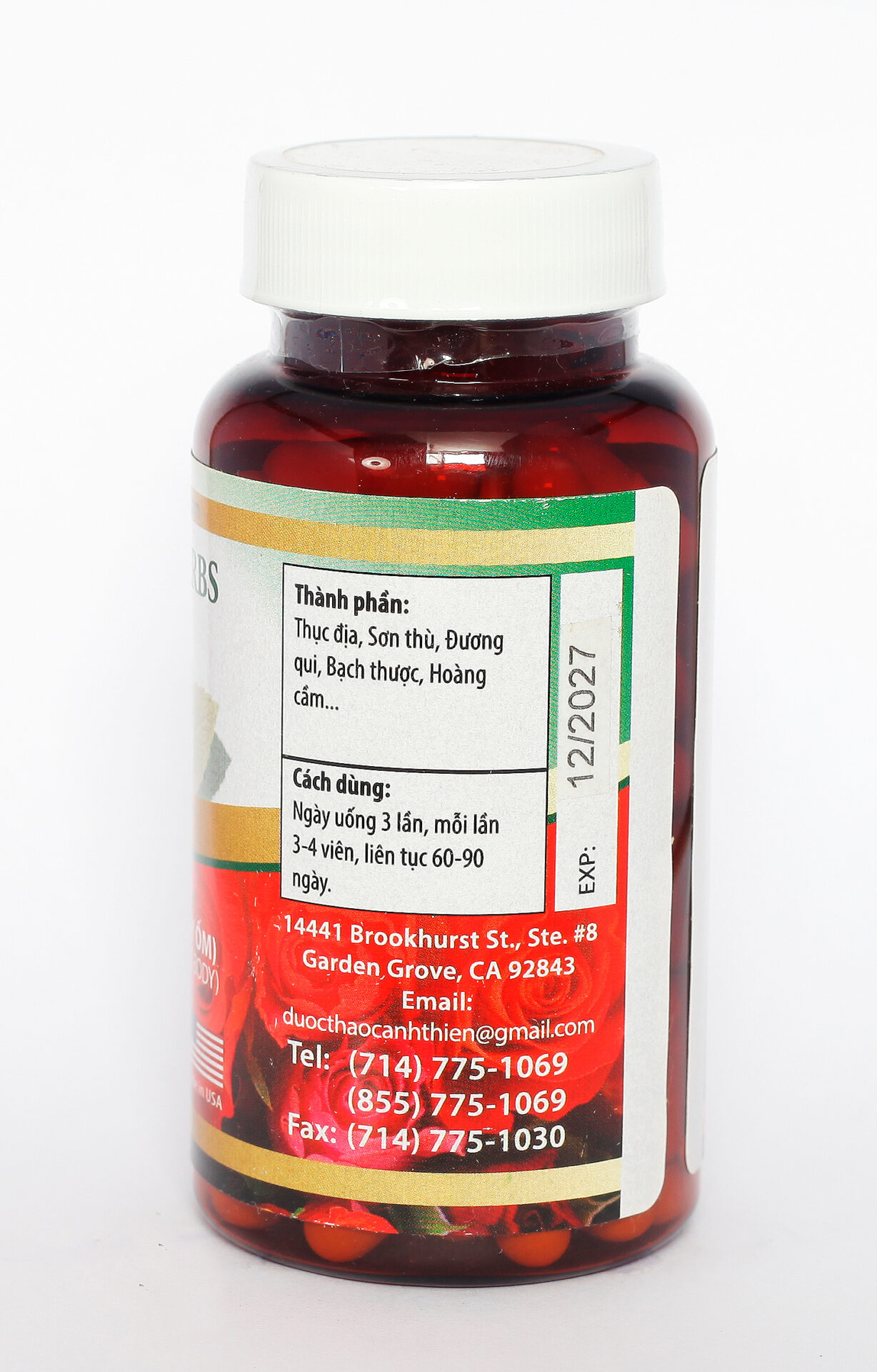 CT.136: Phụ nữ hiếm muộn (Thể âm hư nội nhiệt /gầy ốm)